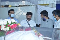 Balakrishna Pays Condolences to Sirivennela Sitaramasastri